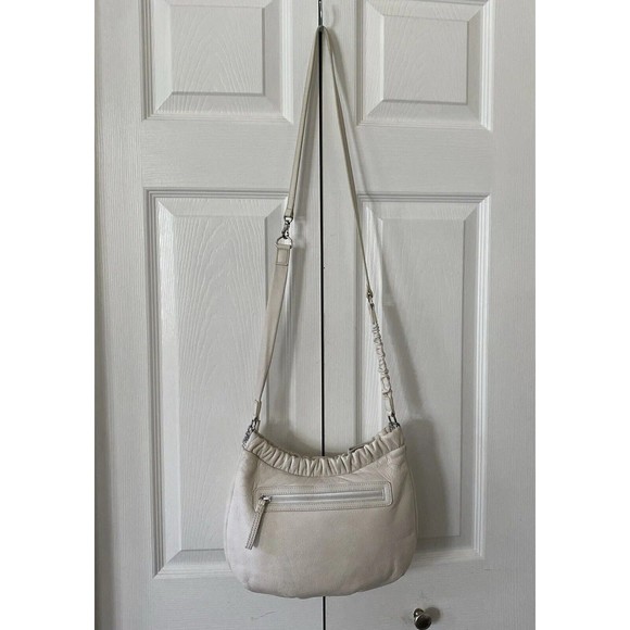 BRIGHTON Off-White Crossbody/Shoulder Leather Bag - Picture 5 of 16